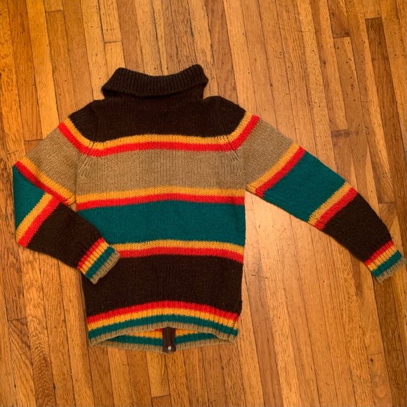 Children's Knit Zip Up Sweater - Picture 2 of 3